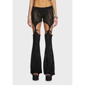 Stylish Black Flare Pants